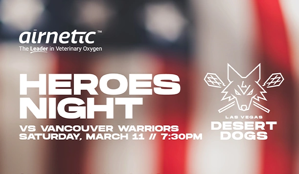Come Join Us For Heroes Night